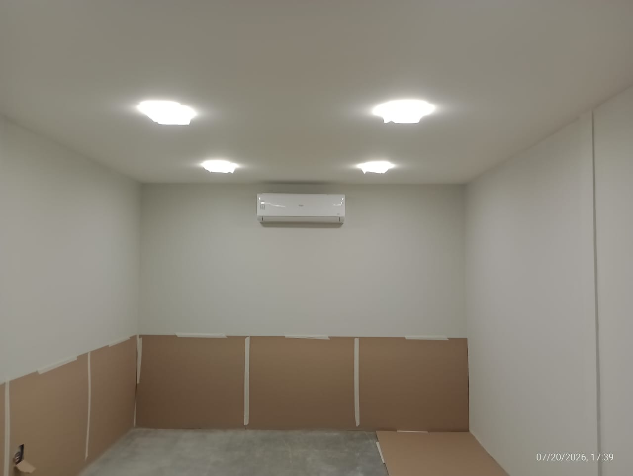 Ambiente comercial climatizado
